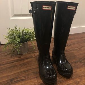 Hunter Original Tall Gloss Rain Boots